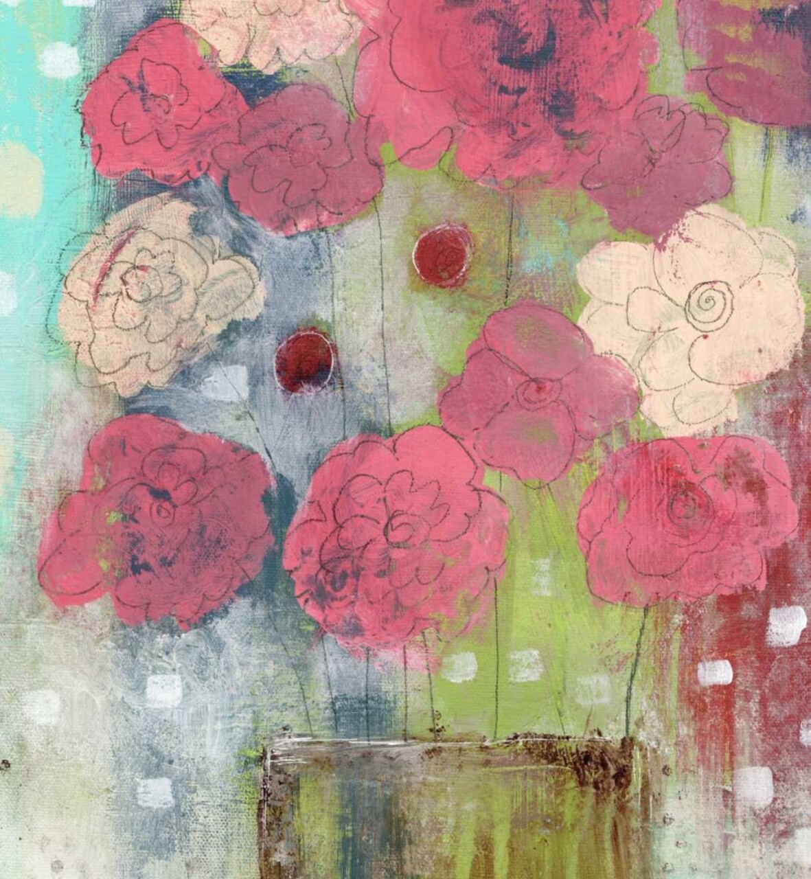 Pink Bouquet Poster Print by Sarah Ogren - Item # VARPDXSO1361